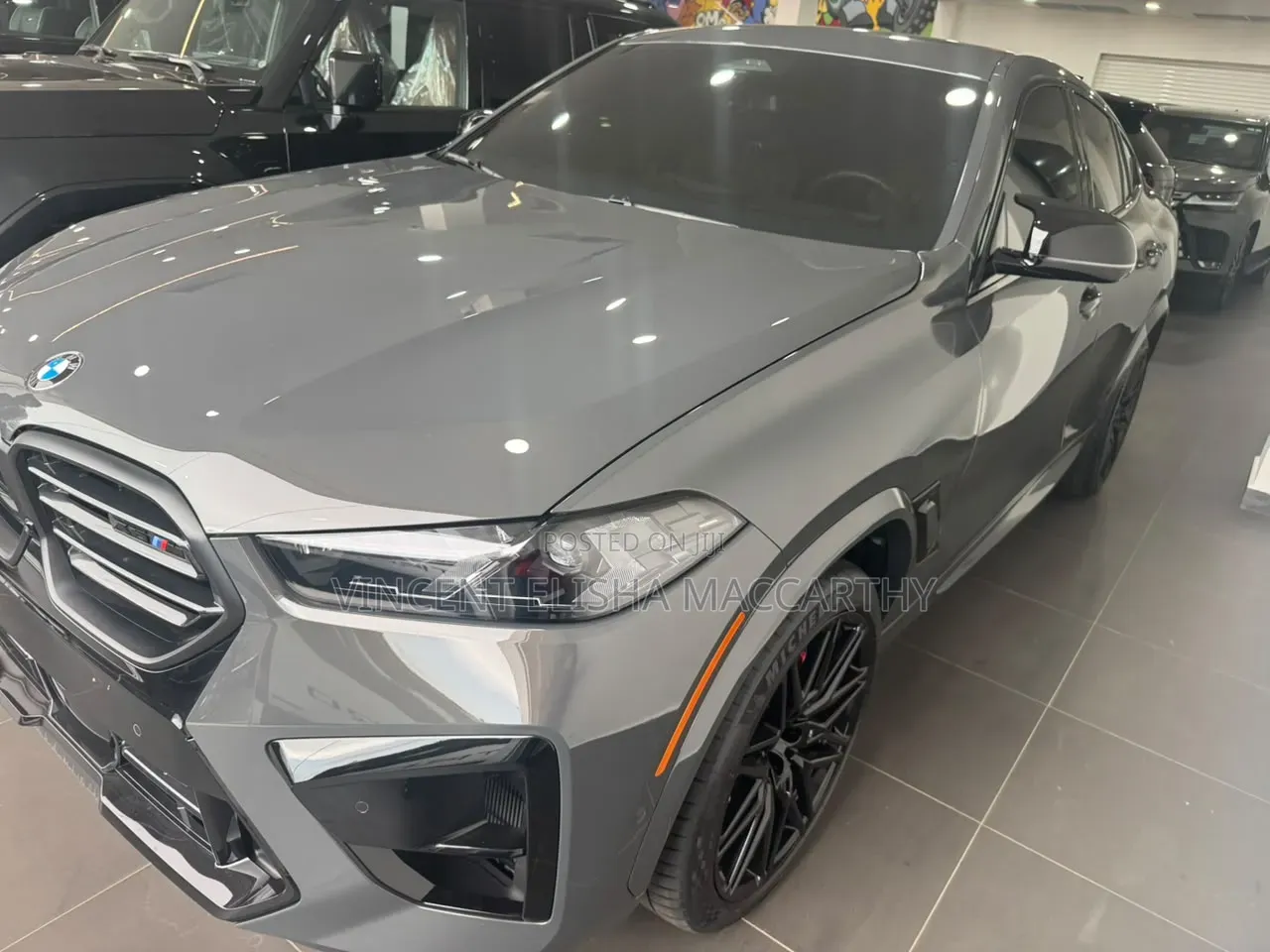 New BMW X6 2026 Gray