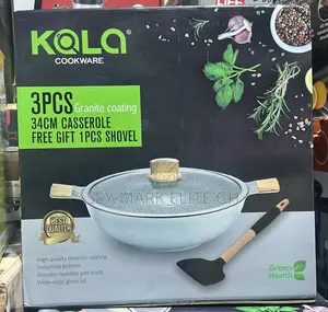 34cm Kala Granite Casserole Cookware