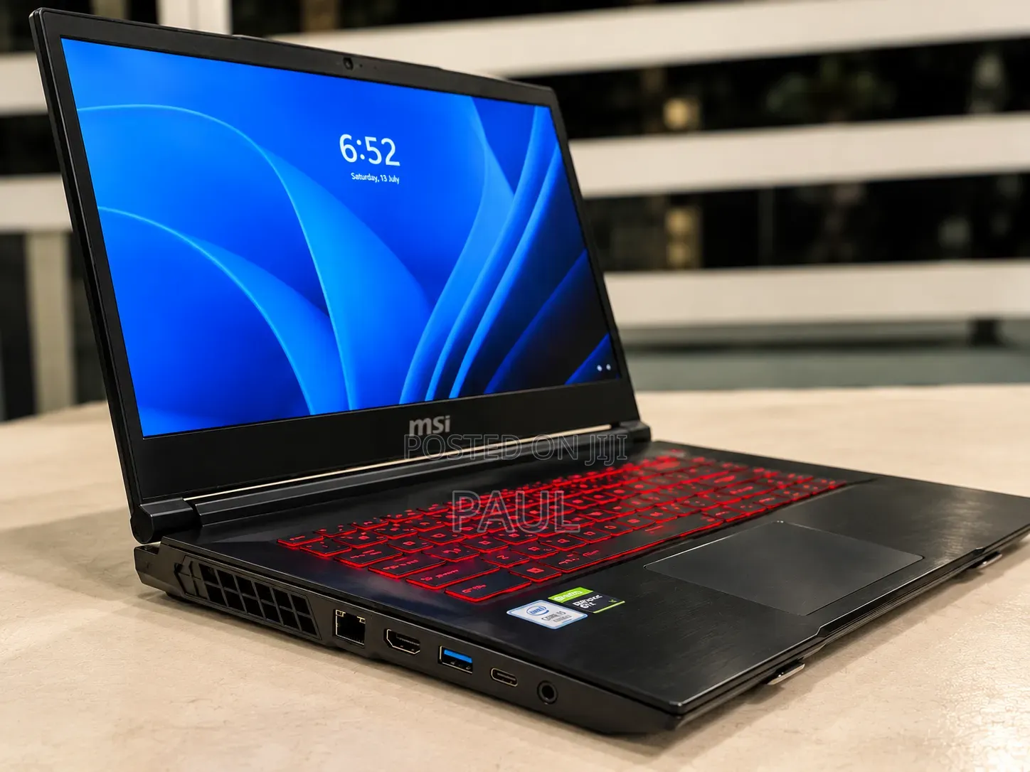 Laptop MSI GF63 16GB Intel Core i5 HDD+SSD 1T