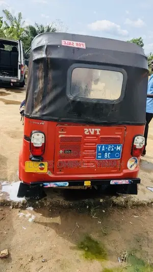 TVS King Deluxe Plus iTouch Start 2025 Red