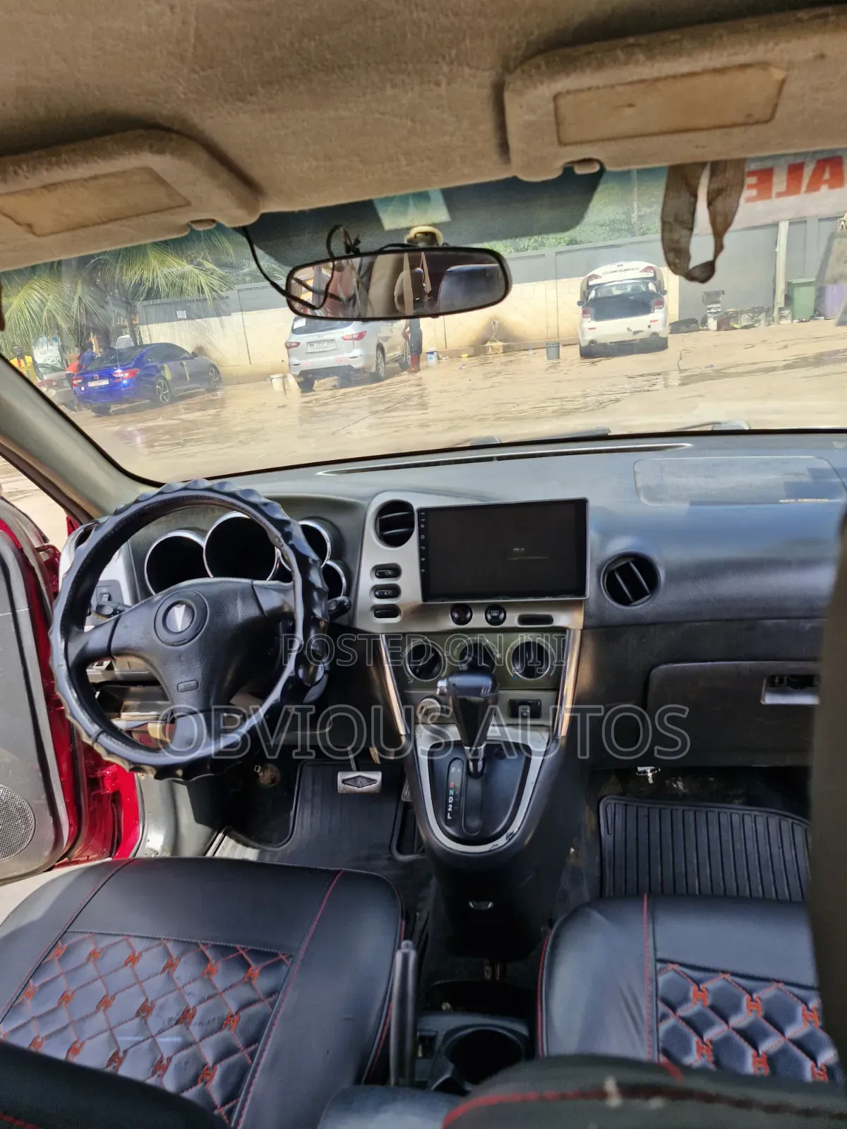 Pontiac Vibe 2008 Red