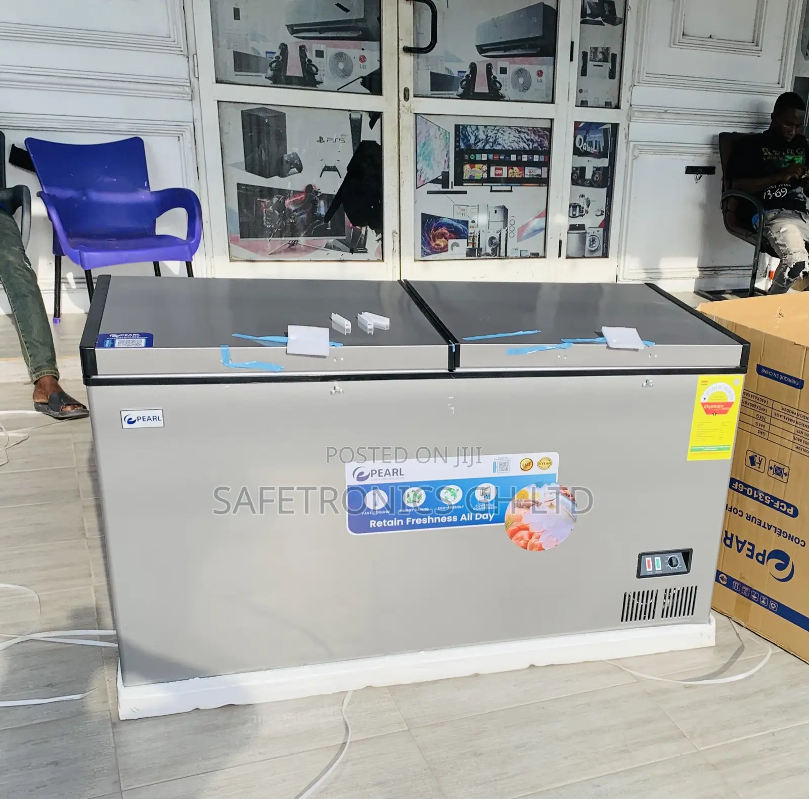 Purchase Grey Pearl (IceVault) 508 Liters 2 Doors Freezer