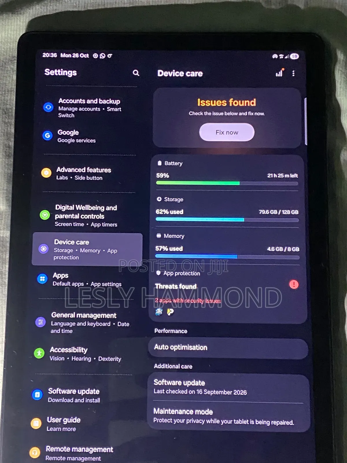 Samsung Galaxy Tab A9+ 128 GB Blue