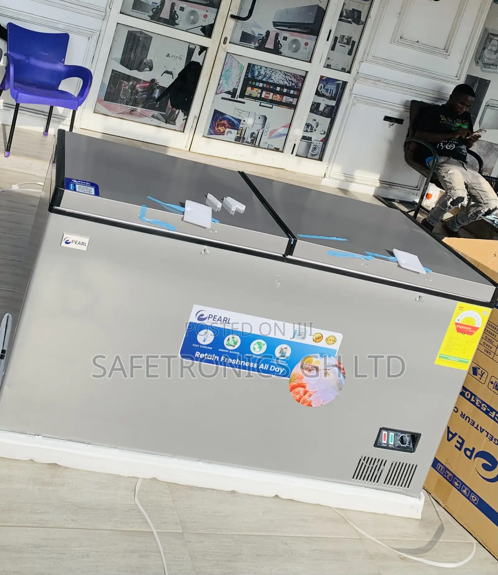Classic Fast (Deep-Freeze) 508 Liters Pearl 2 Doors Freezer