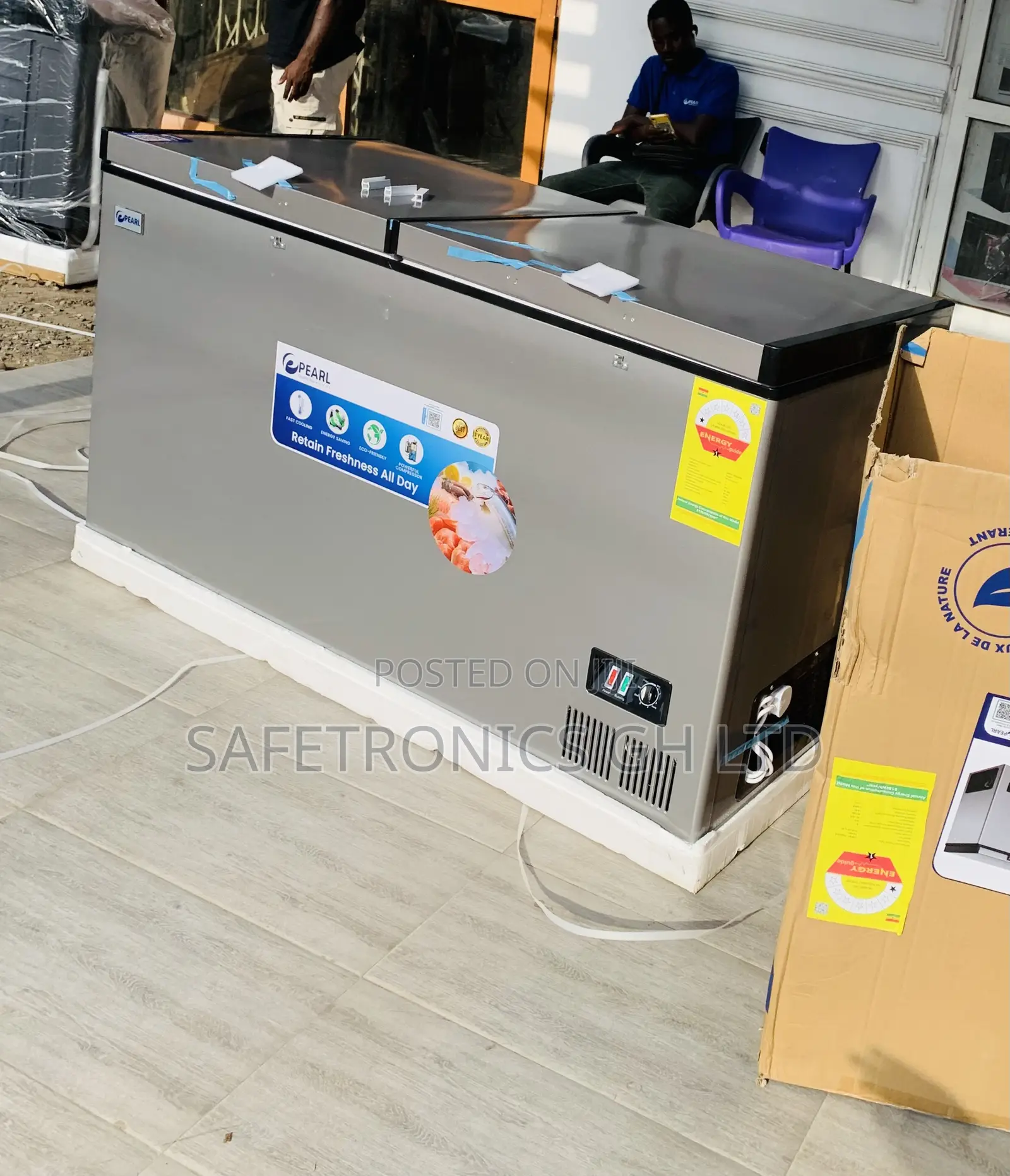 Get Good 508 Liters 2 Doors Pearl (Cool-Vault) Freezer
