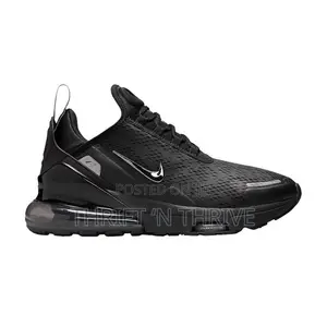 Black Nike Air Max 270 Premium