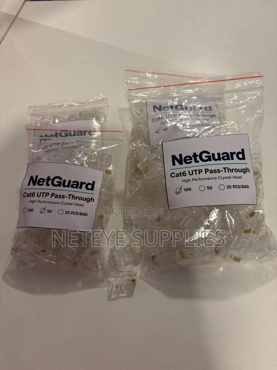 Rj45 Plug/Connector - Netguard 100pcs