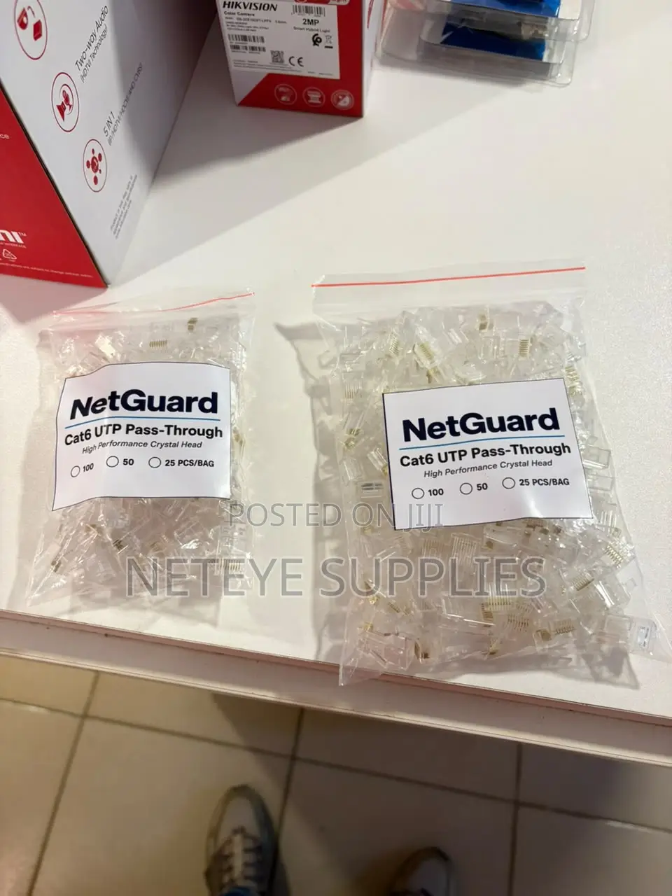 Rj45 Plug/Connector - Netguard 100pcs