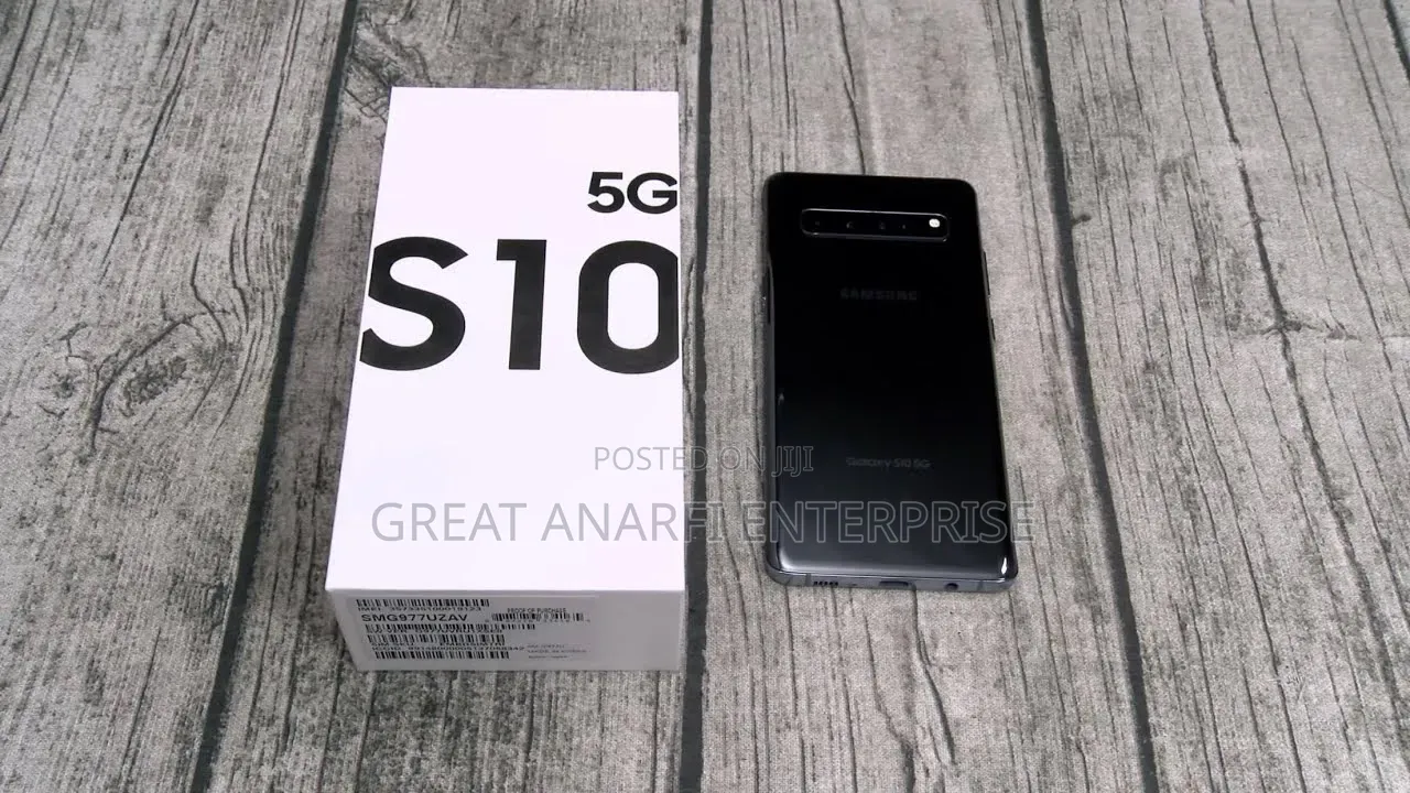 New Samsung Galaxy S10 5G 256 GB Black
