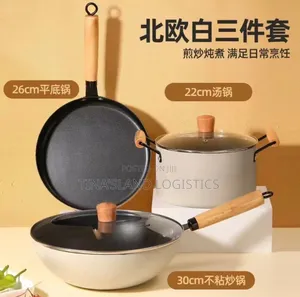 Heavy Marble Set 3 in 1 Non Stick Cooking Pan.