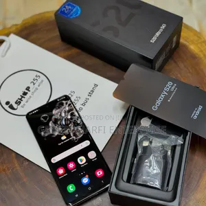 New Samsung Galaxy S20 Ultra 5G 128 GB Black