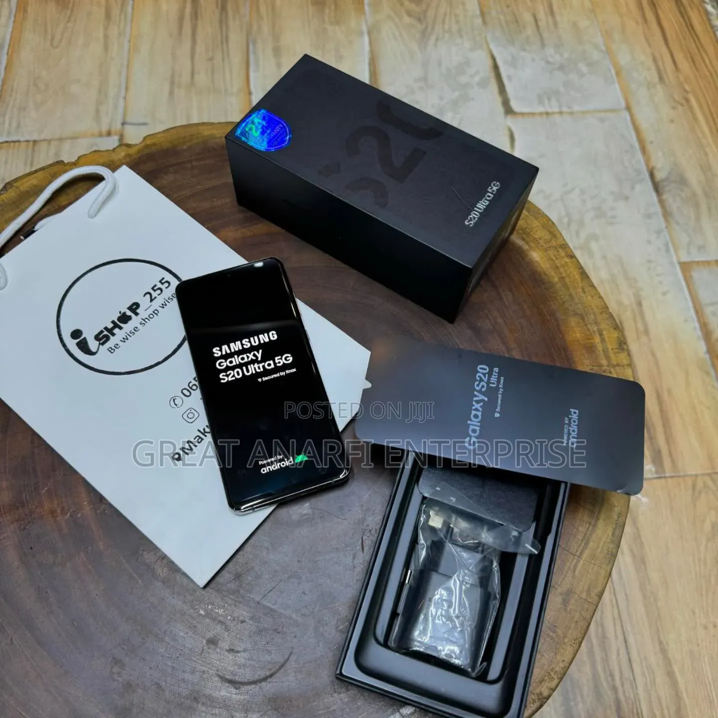 New Samsung Galaxy S20 Ultra 5G 128 GB Black