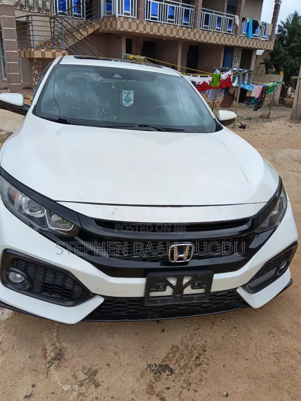 Honda Civic Sport Hatchback 2019 White