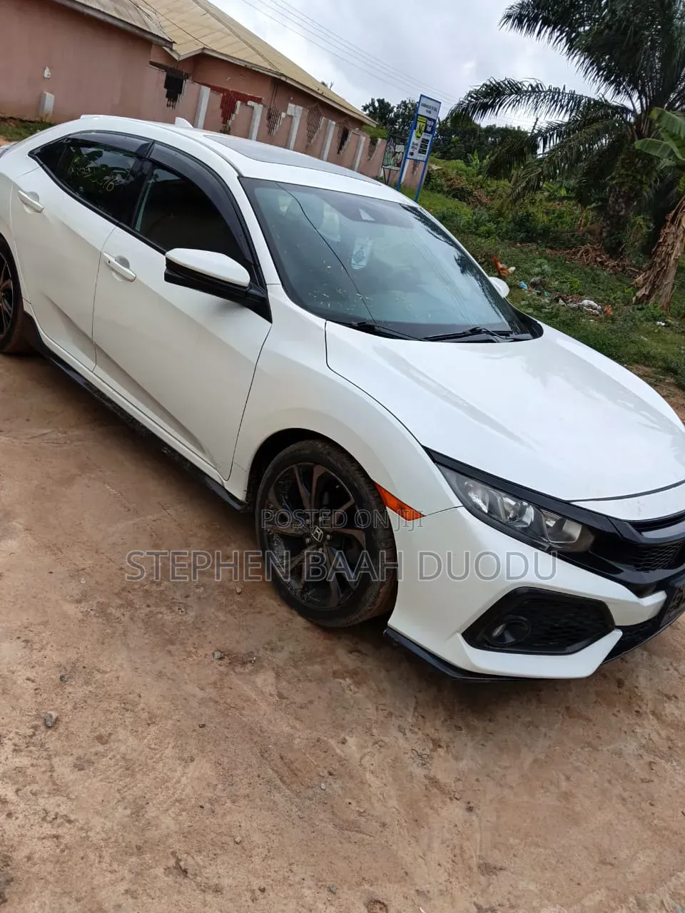 Honda Civic Sport Hatchback 2019 White