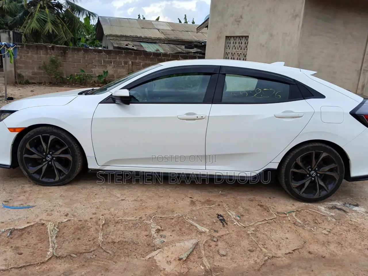 Honda Civic Sport Hatchback 2019 White