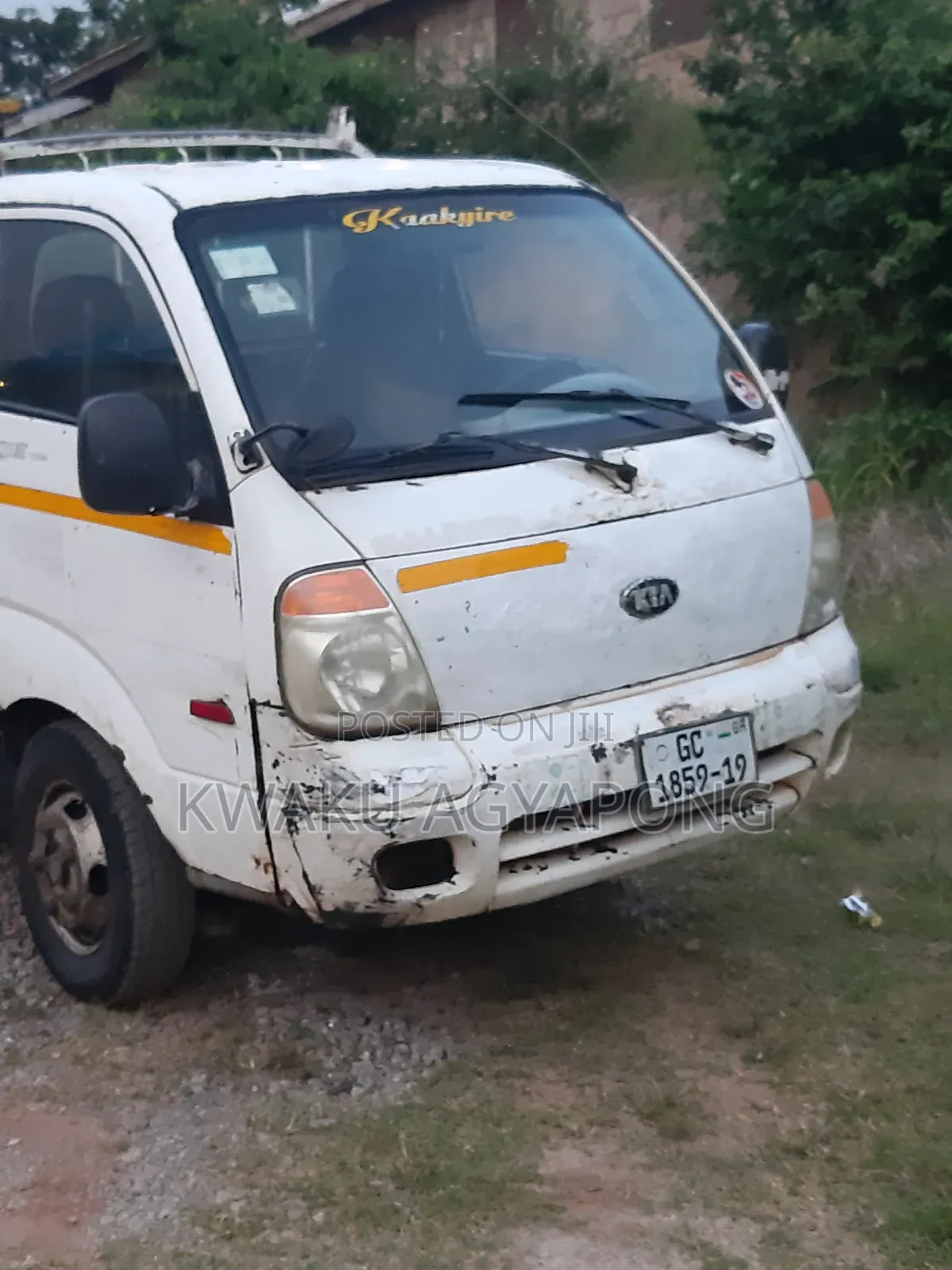 Moving Kia Truck With Jupiter Engine