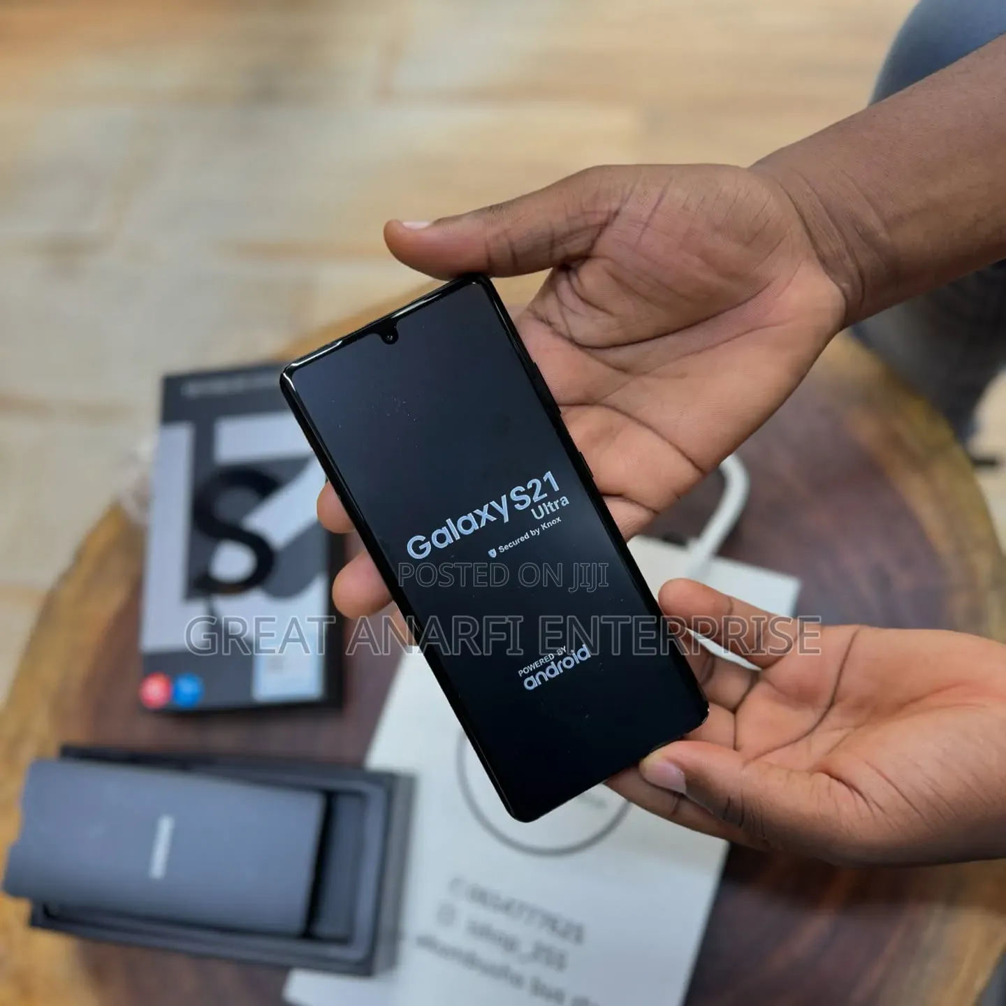 New Samsung Galaxy S21 Ultra 5G 128 GB Black