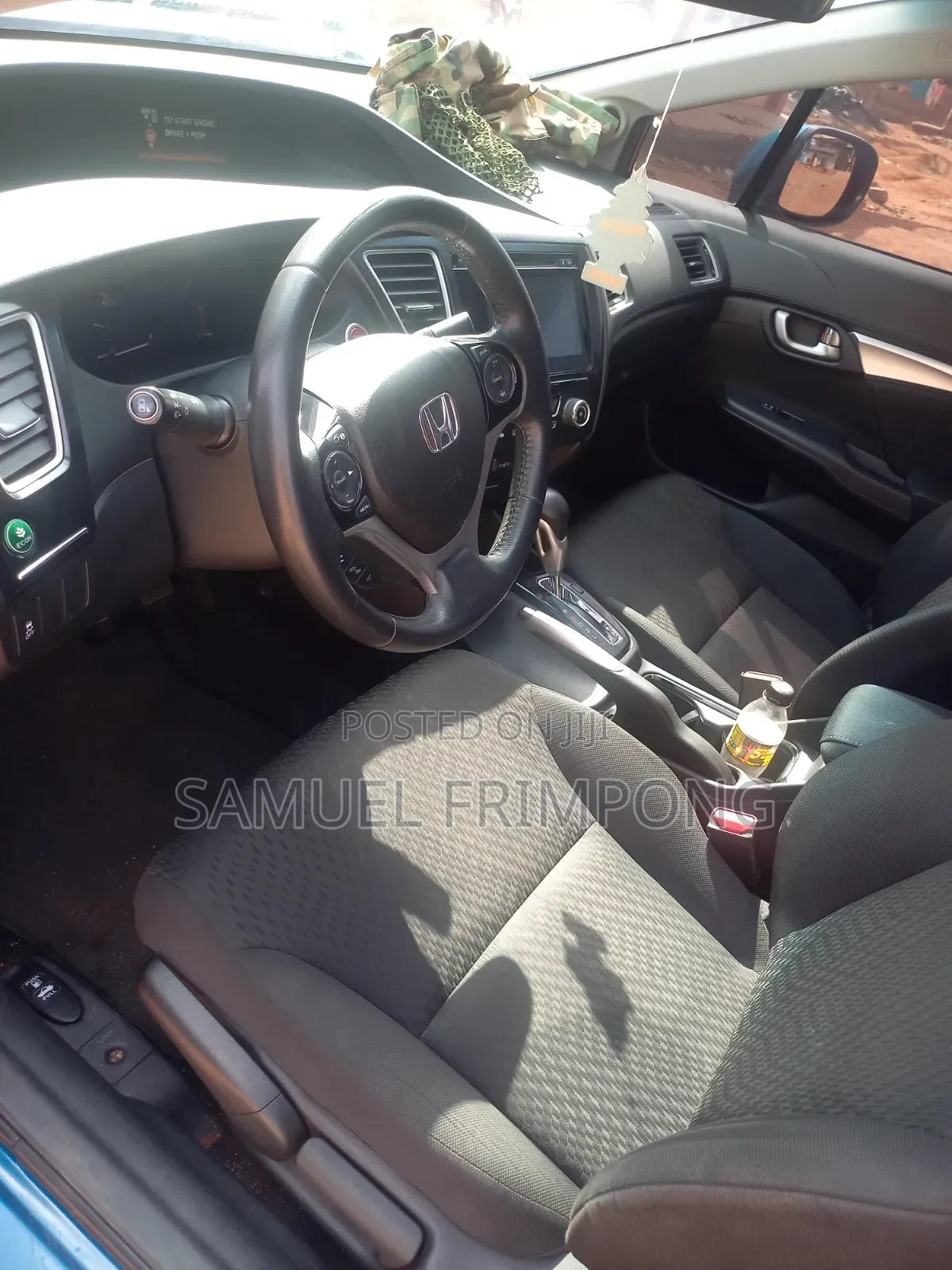 Honda Civic 2014 Blue