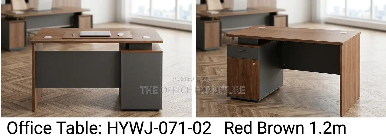 1.2m Executive Office Desk