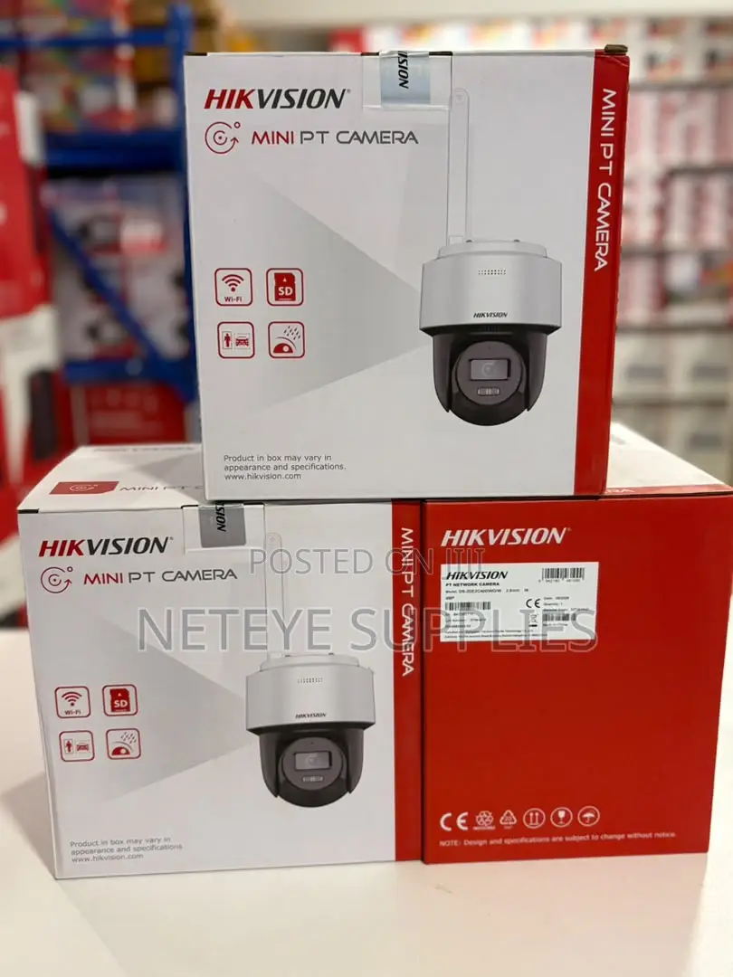 4MP Fixed Outdoor WIFI Stand Alone PT Network Camera DS-2DE2C400IWG/W