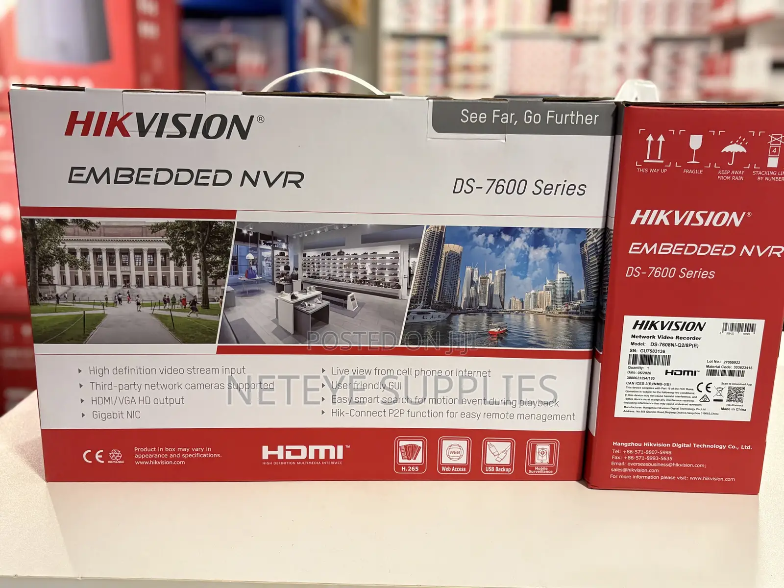 Hikvision NVR 8 Channel DS-7608NI-Q2/8P