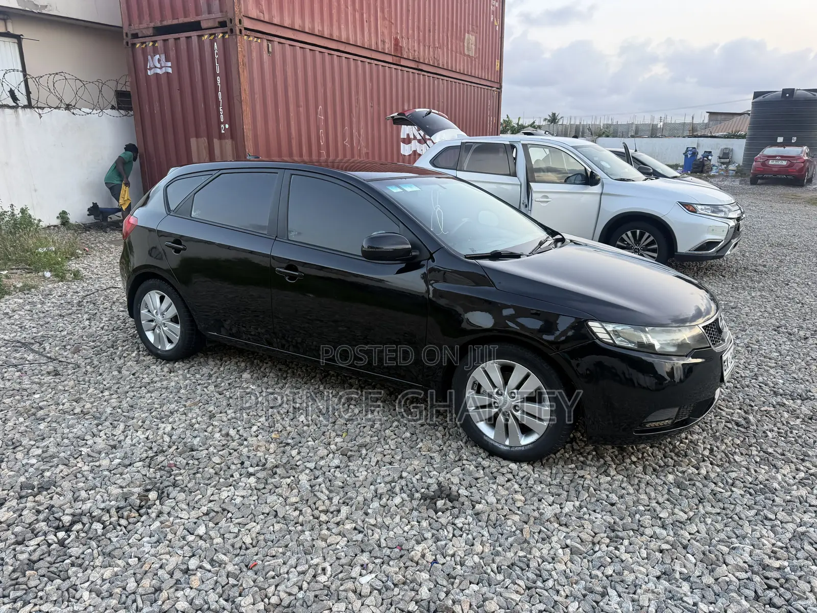 Kia Forte EX Hatchback 2012 Black