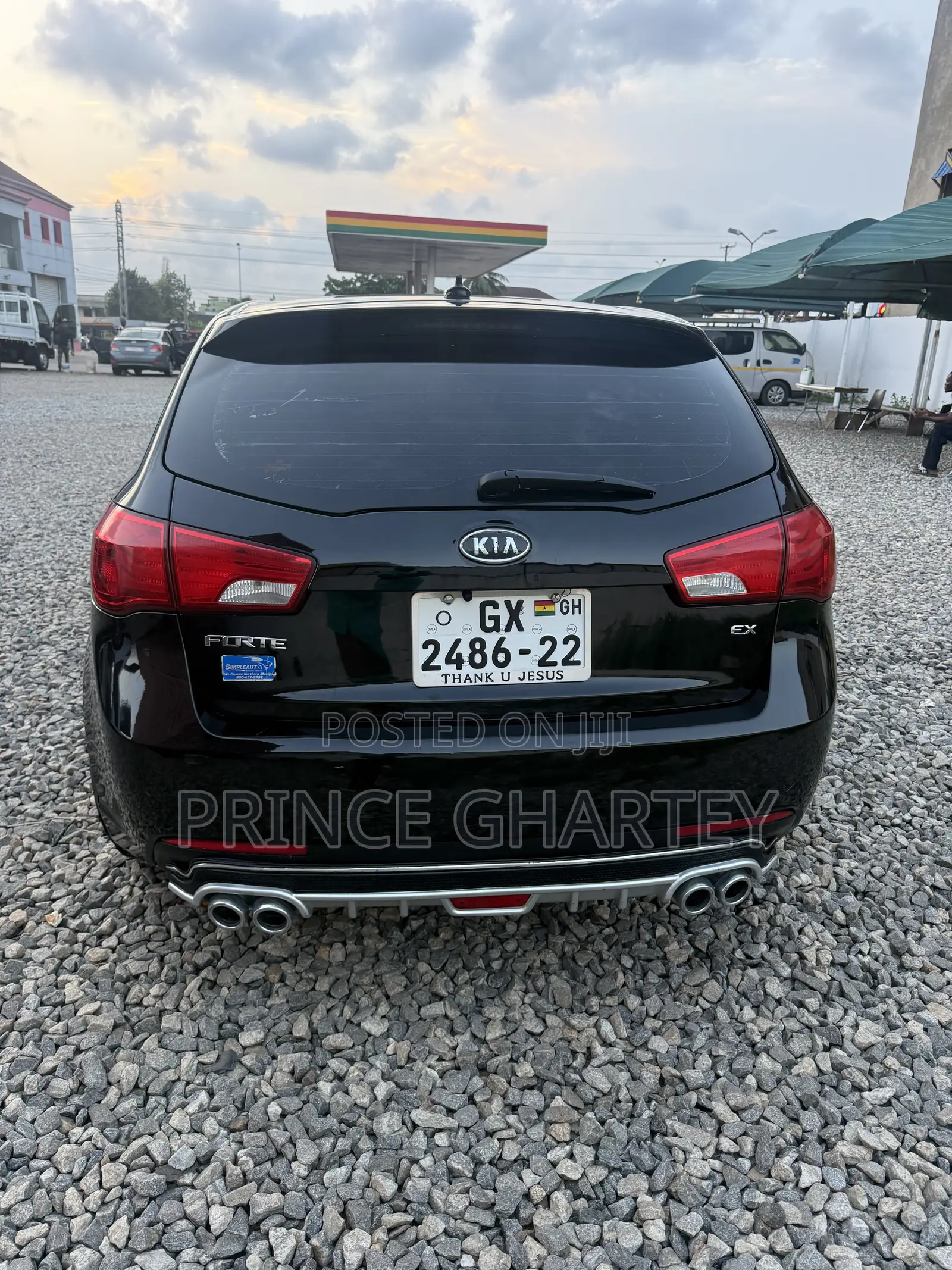 Kia Forte EX Hatchback 2012 Black