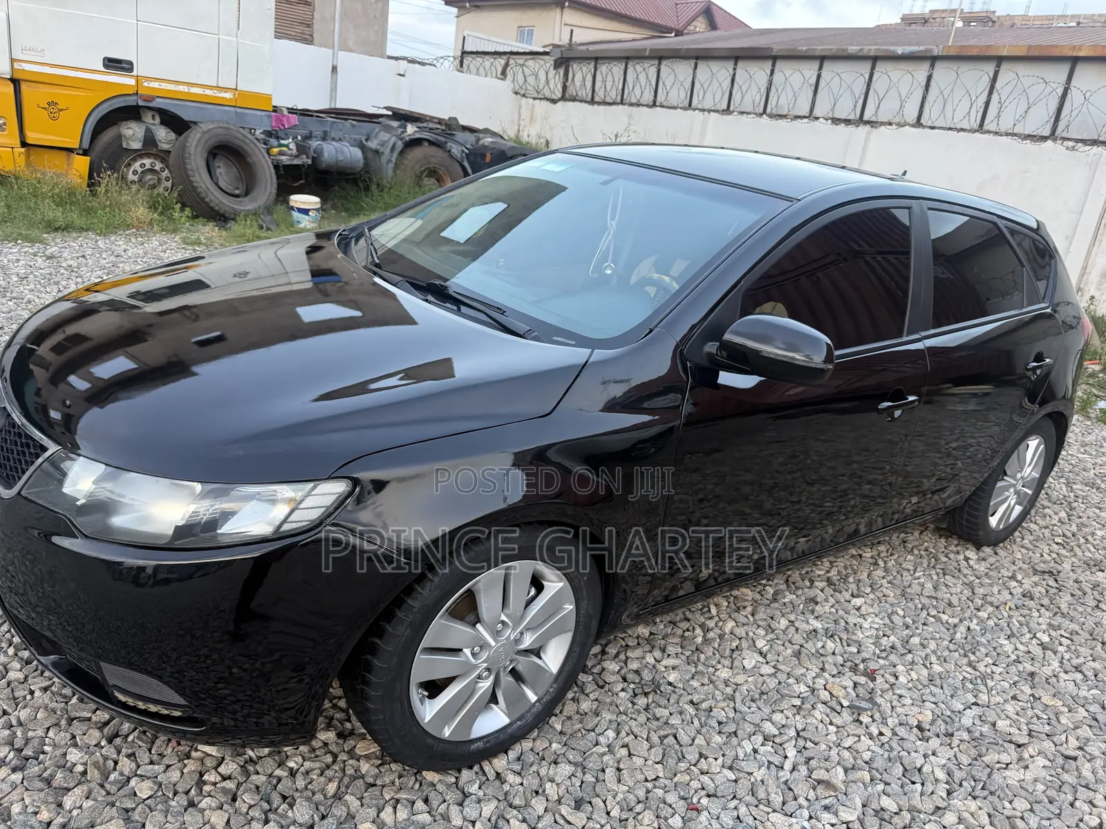 Kia Forte EX Hatchback 2012 Black