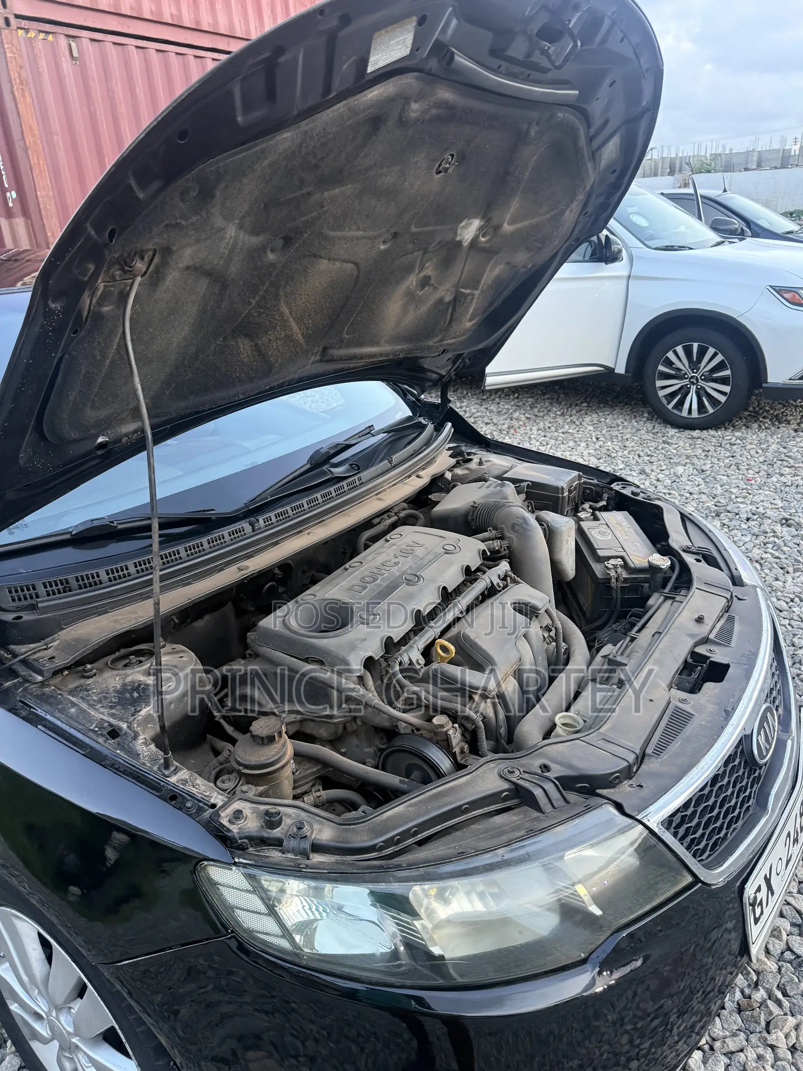 Kia Forte EX Hatchback 2012 Black