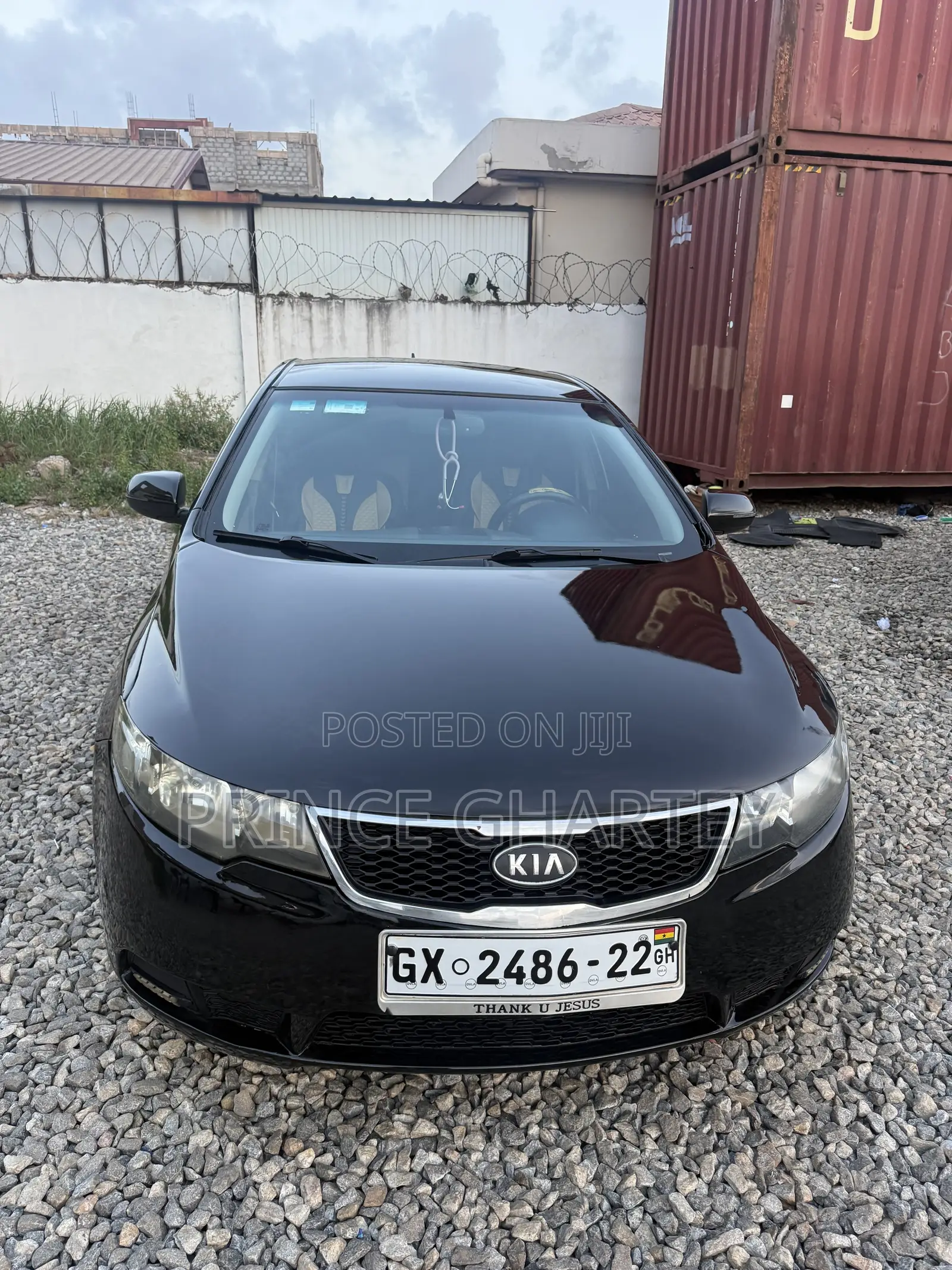 Kia Forte EX Hatchback 2012 Black