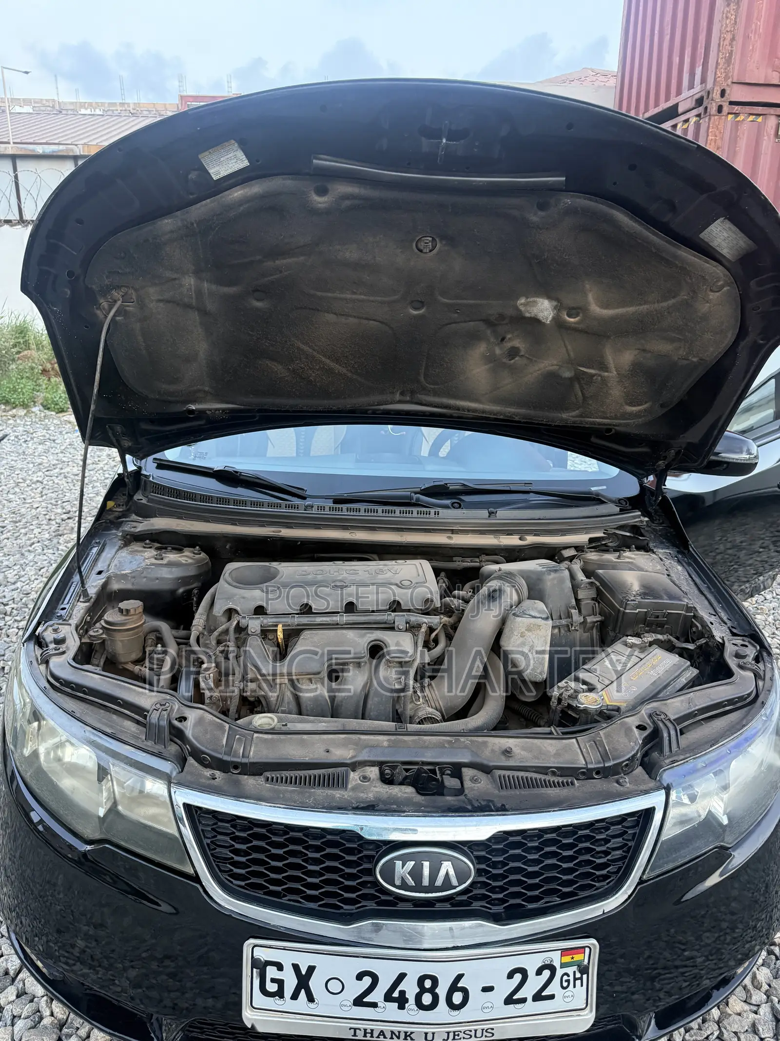 Kia Forte EX Hatchback 2012 Black