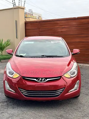 Hyundai Elantra Limited Sedan FWD (1.8L 4cyl 6A) 2016 Red
