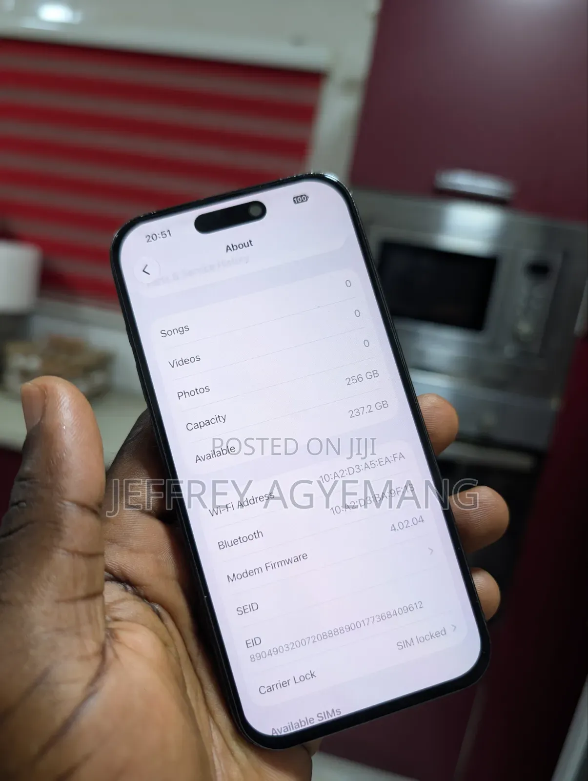 Apple iPhone 15 Pro 256 GB Black