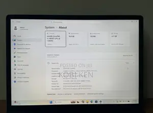 Laptop Microsoft Surface Laptop 3 16GB Intel Core i7 SSD 512GB
