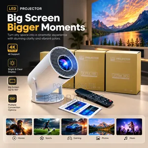 Ultra HD Smart Projector (Multiple Connection Options)