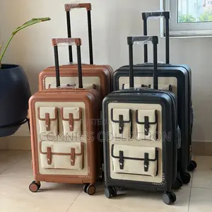 Jiemi Trendy Pocket-Front Suitcase