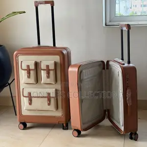 Jiemi Trendy Pocket-Front Suitcase