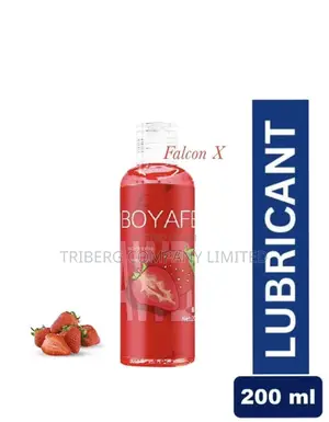 Strawberry Sex Lubricant Water Soluble Lubricating Gel Lube - (200 Ml)