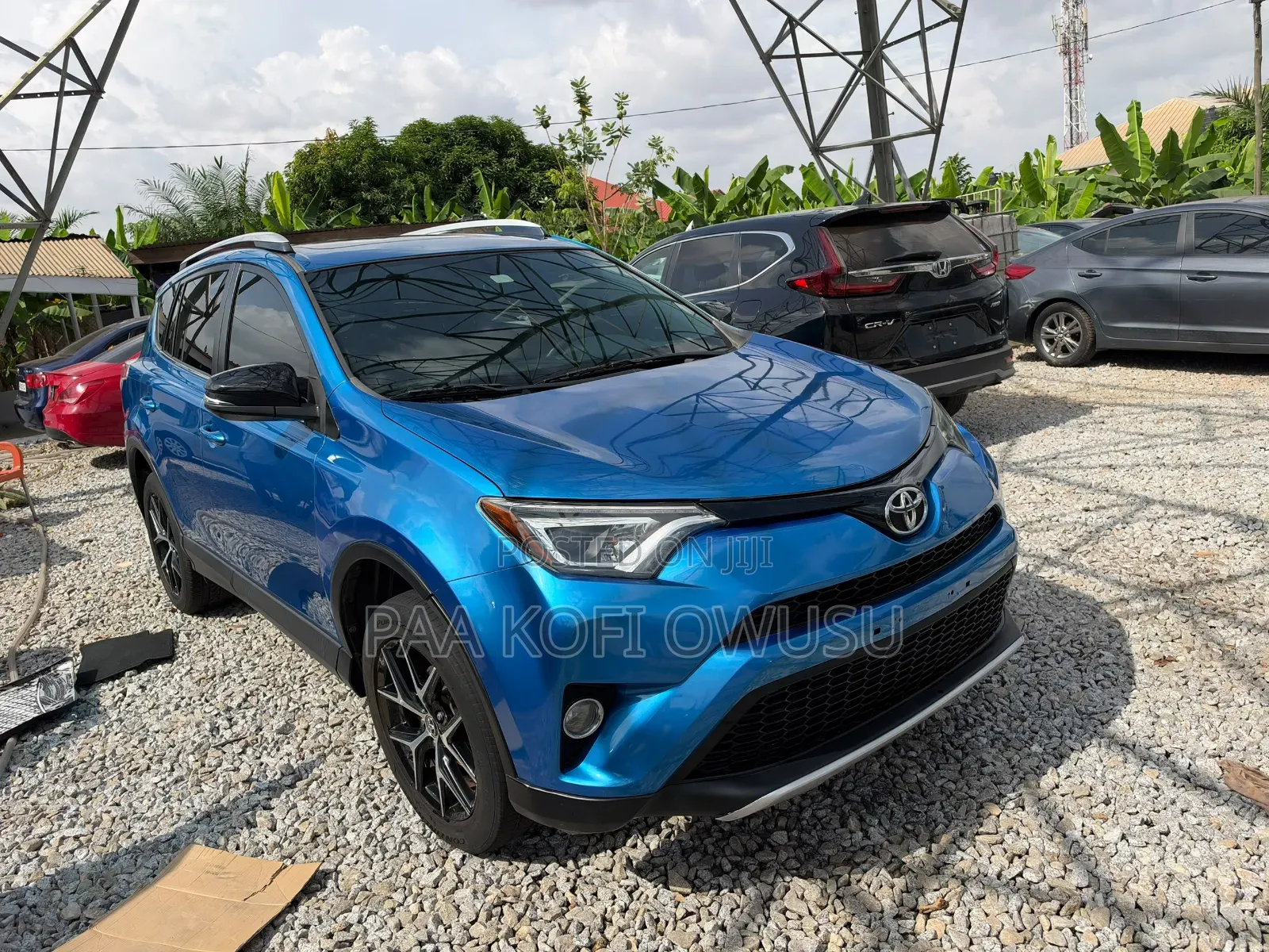 Toyota RAV4 SE AWD (2.5L 4cyl 6A) 2017 Blue