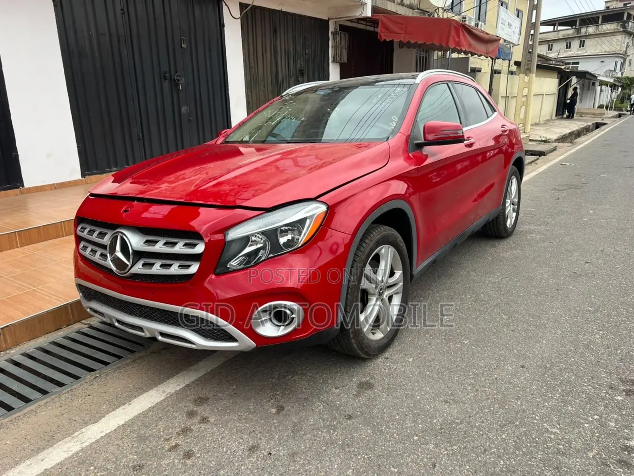Mercedes-Benz CLA-Class 2018 Red