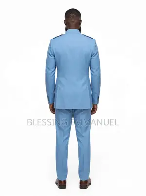 Sky Blue Executive Kaftan, Neatly Sewn. Available