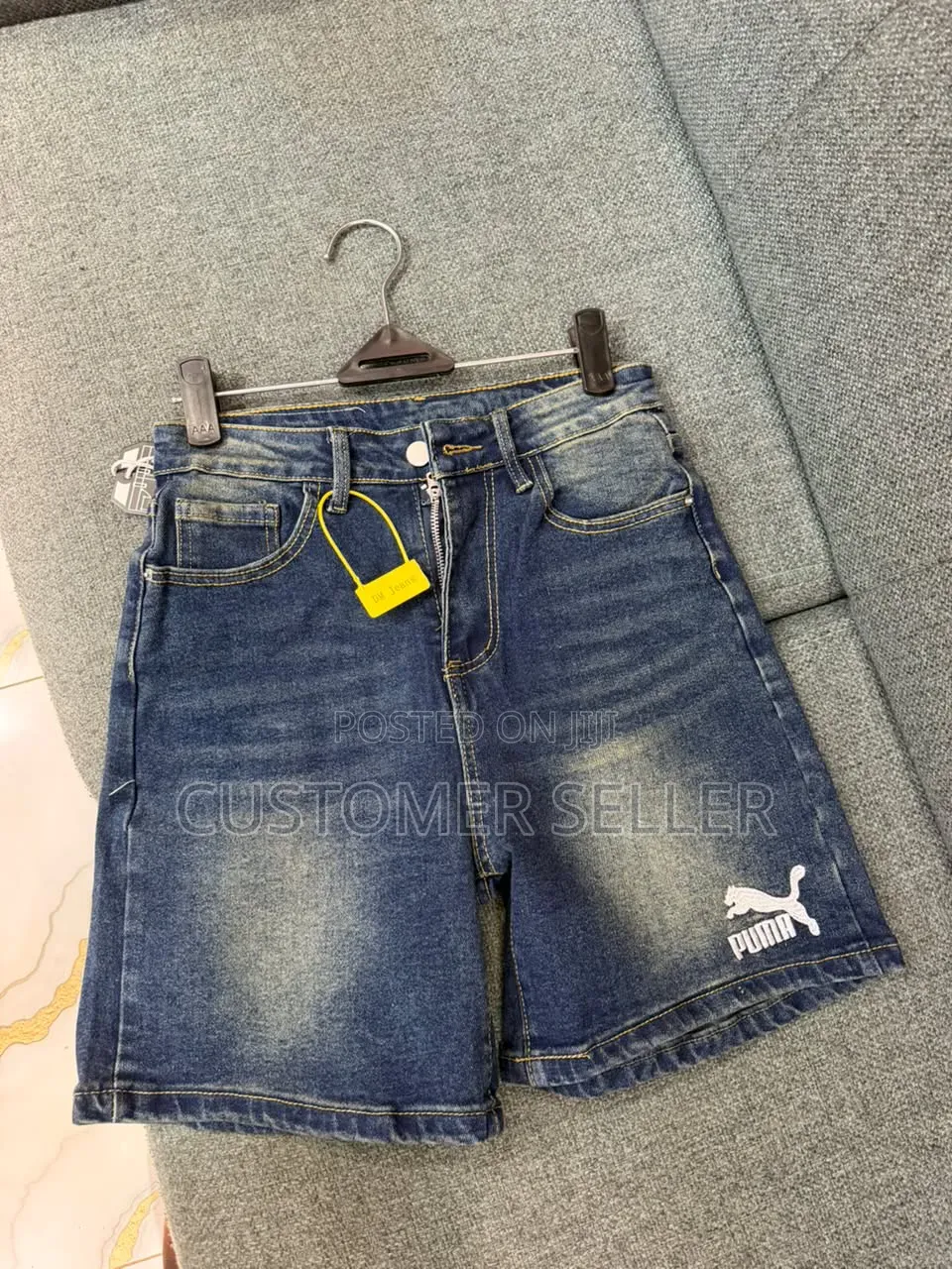 Ladies Baggy Short Jeans