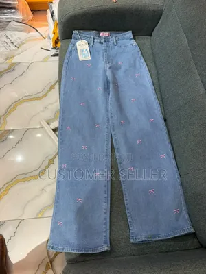 Ladies Baggy Long Jeans