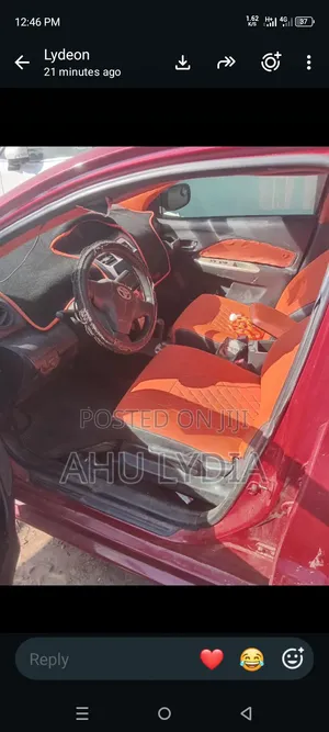 Toyota Yaris 2009 Red