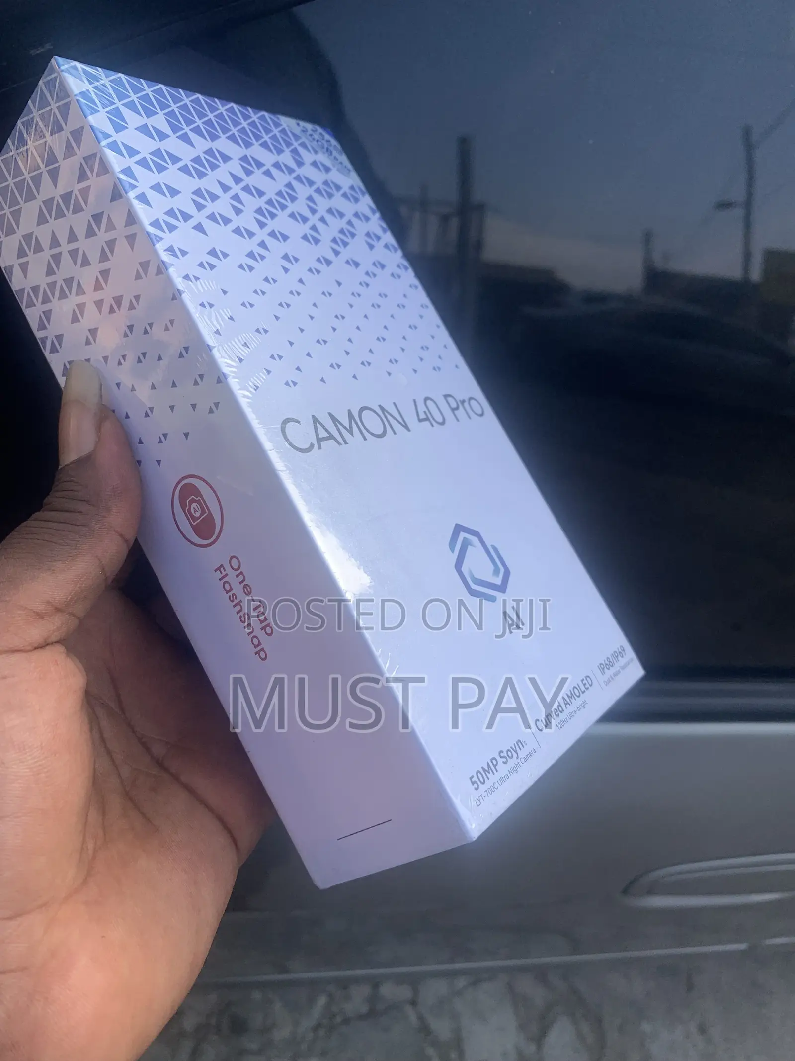 New Tecno Camon 40 Pro 4G 256 GB Blue