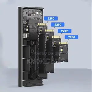 Super Fast 40Gbps M.2 NVMe SSD Enclosure – Metal Heat Dissipation Case