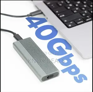 Super Fast 40Gbps M.2 NVMe SSD Enclosure – Metal Heat Dissipation Case
