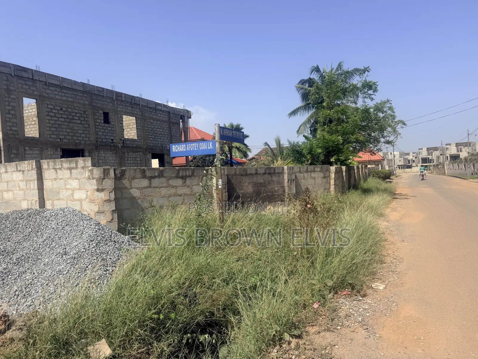 Half Plot of Land for Sale at Ajiriganor Around Ghana Canada