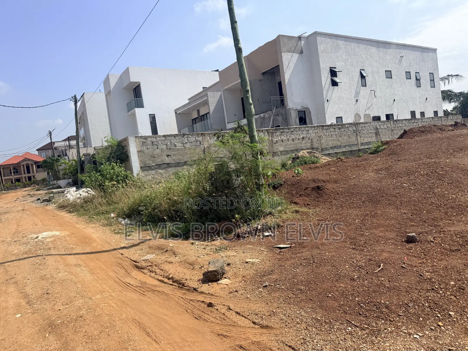 A Half Plot of Land for Sale at East Legon Hills