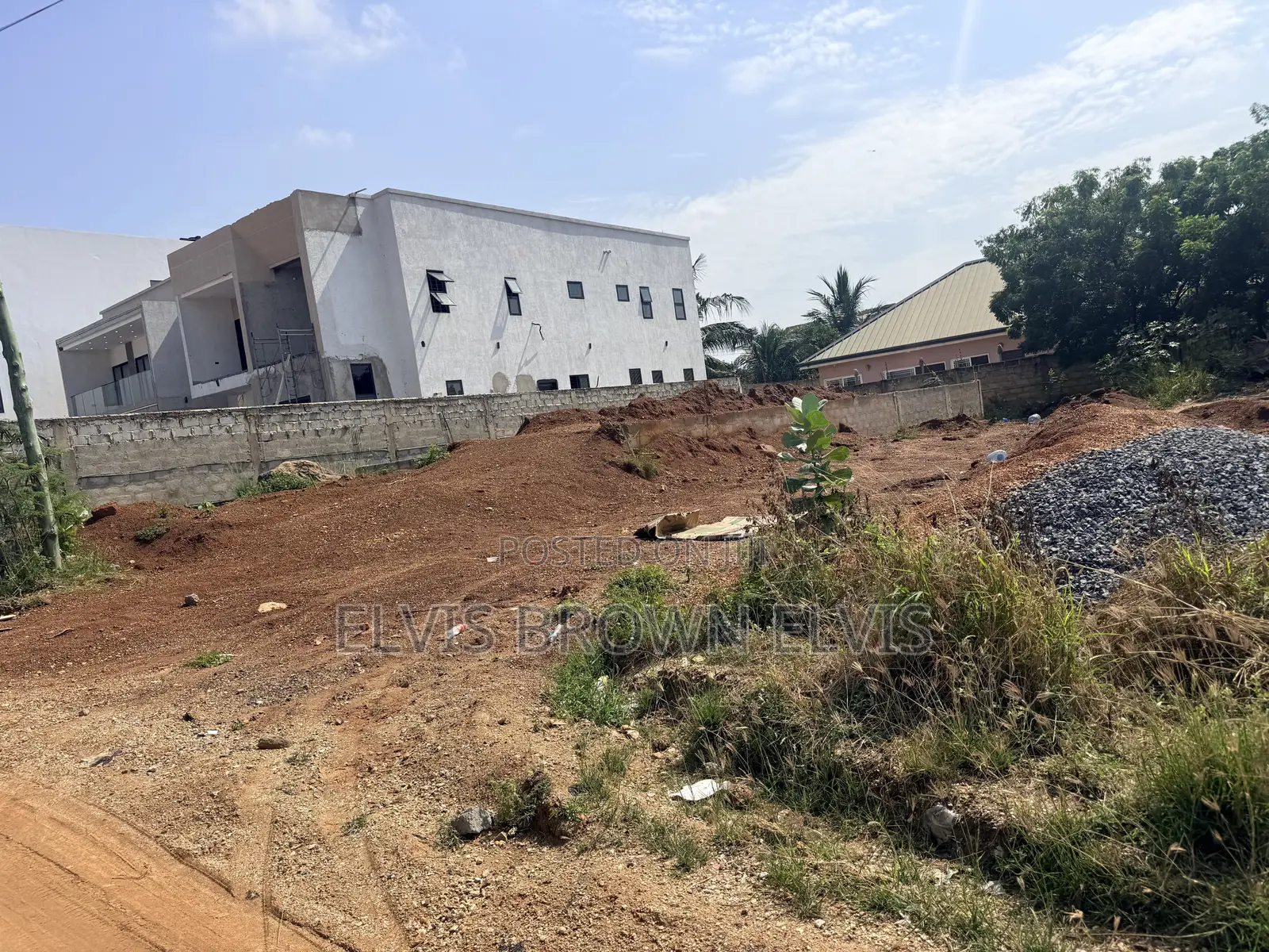 A Half Plot of Land for Sale at East Legon Hills